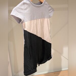 Color Block One Piece For Baby